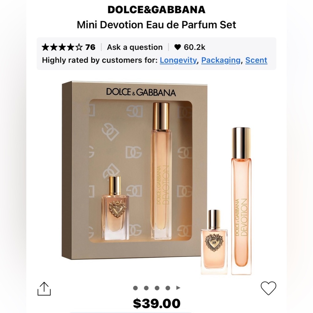 Dolce & Gabbana Devotion Eau de Parfum Set